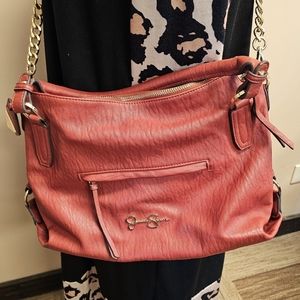 Jessica Simpson Rust Satchel
